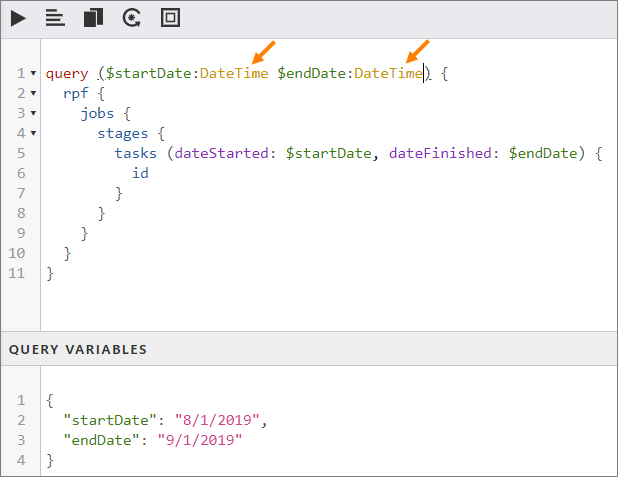 Upgraded GraphQL version object names